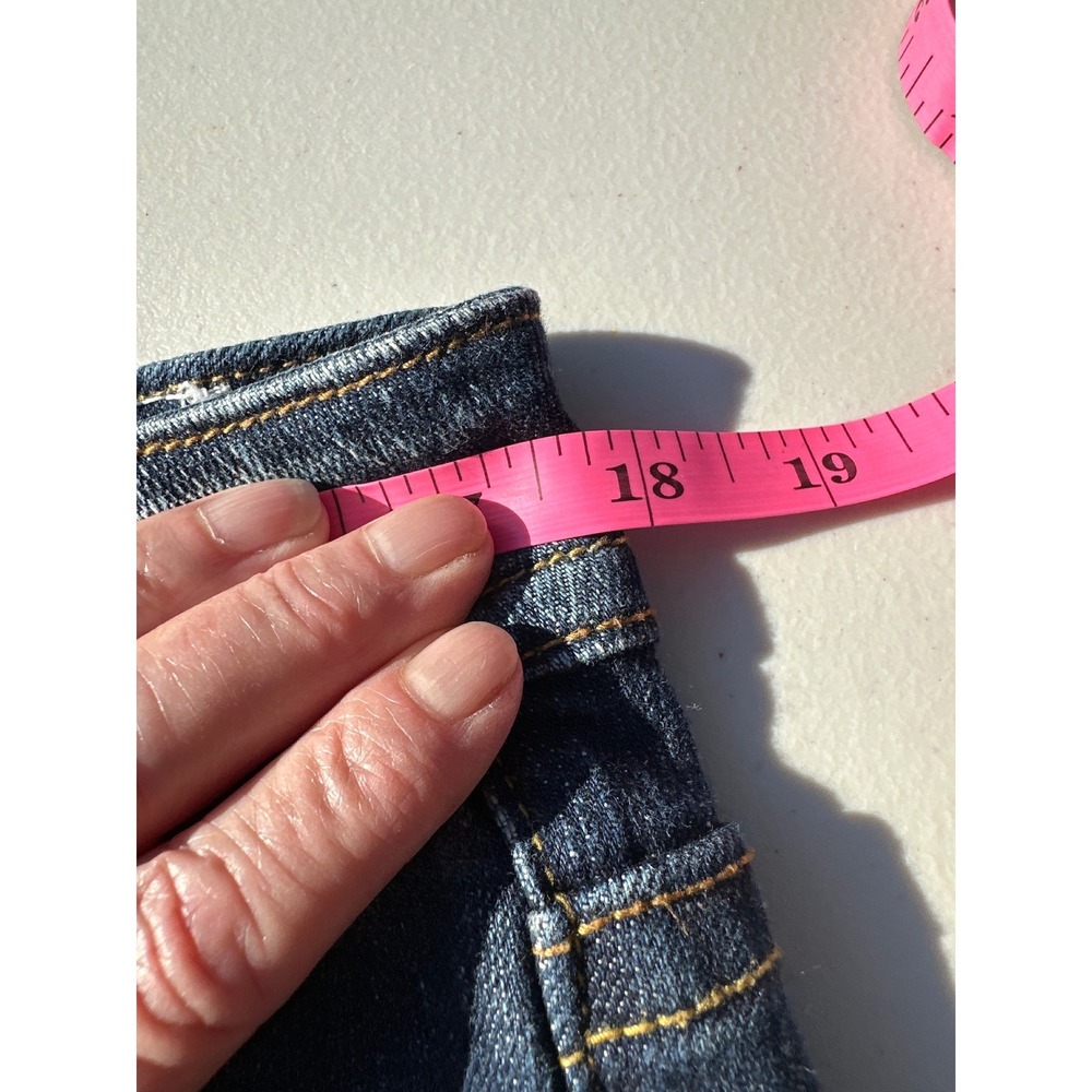 Vigoss Studio The New York Short Dark Wash Denim Cut Off Size 13/14 SH20848NB16 - Picture 6 of 7